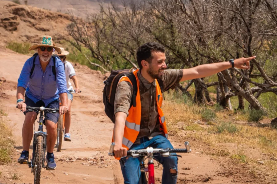 🕓Marrakech: Cycling Tour in Palm Groove with Local Breakfast