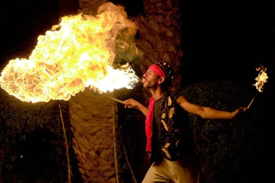 🕓Marrakech: Desert Agafay Quad, Camel Ride& Fire Show Dinner