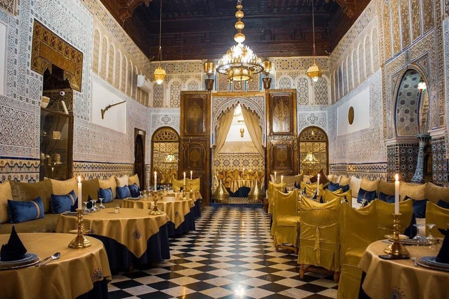 🕓Marrakech: Dinner Show at Dar Essalam Restaurant