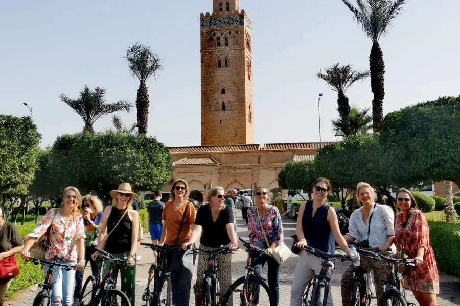 🕓Marrakech: Guided Bike Tour with a local Guide