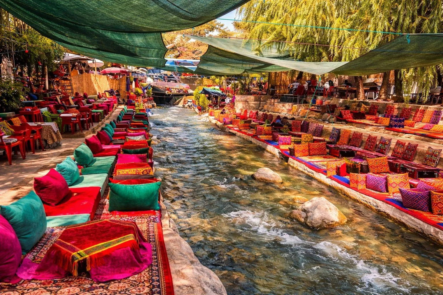 🕓Marrakech: Ourika Waterfall, Atlas Mountain, Pottery& Lunch