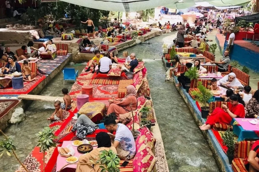 🕓Marrakech to Ourika Valley-Scenic Day Tour Lunch& Waterfal