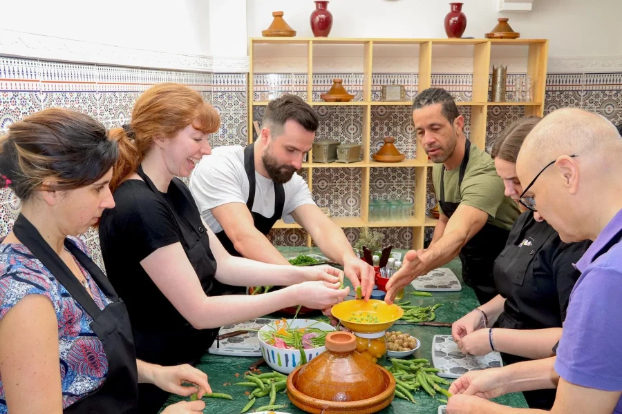 🕓Marrakesh: Moroccan Dishes Cooking Class with a Local Chef