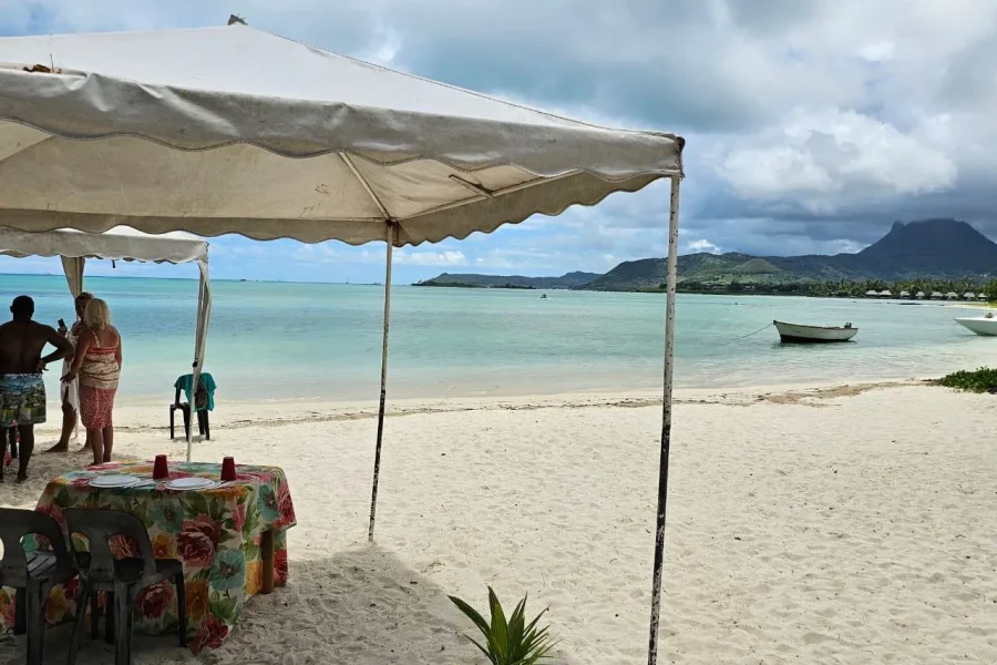 🕓Mauritius: Ile aux cerfs, waterfalls and bbq Boat Day