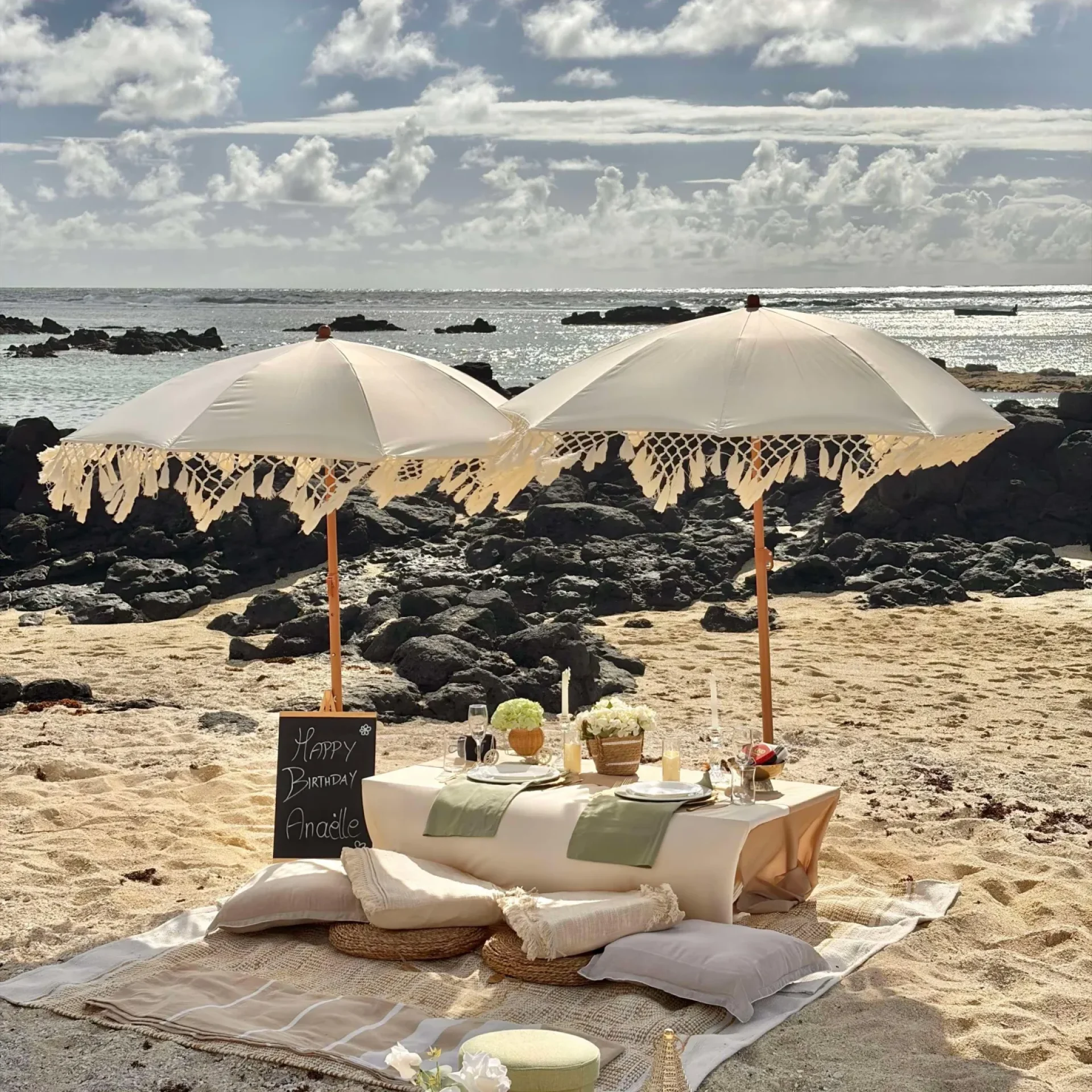 🕓Mauritius: Luxury Beach Picnic Experience by Emmsi