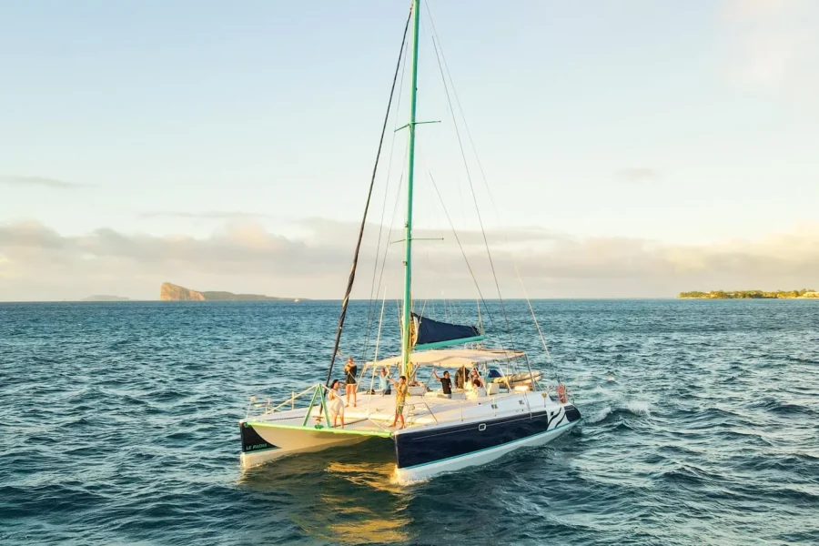 🕓Mauritius: Northern Sunset Catamaran Cruise, Drinks& Snacks