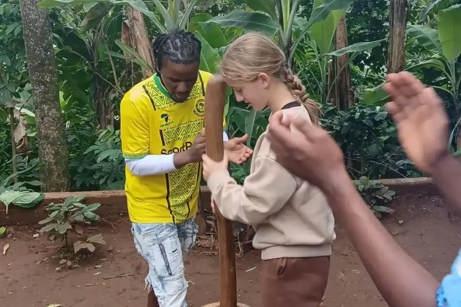 🕓Moshi, Kilimanjaro: Materuni Waterfall, Coffee Tour& Lunch