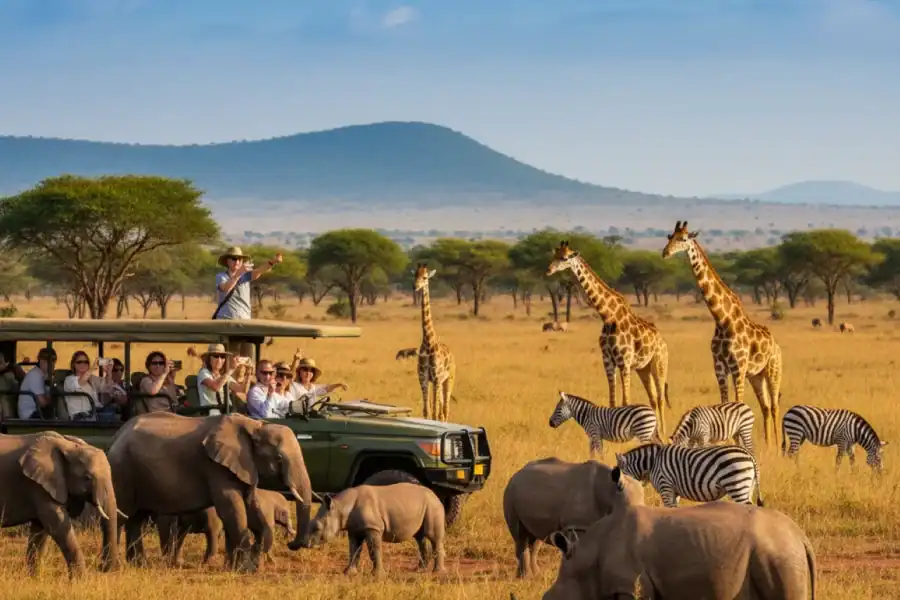 🕓Ol Pejeta conservancy& Lake Nakuru 3-Day Safari Tour