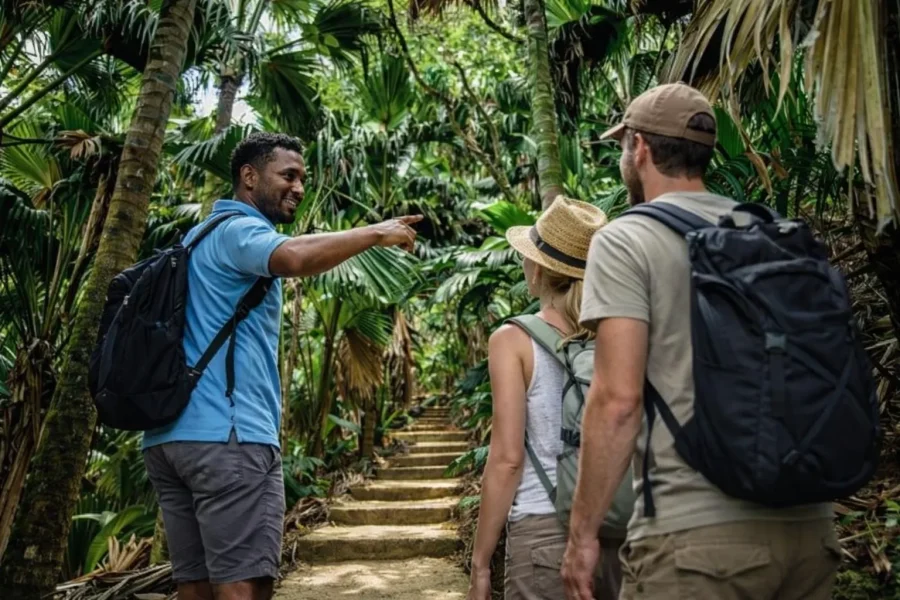 🕓Praslin: Curieuse Island Boat Adventure& Vallée de Mai
