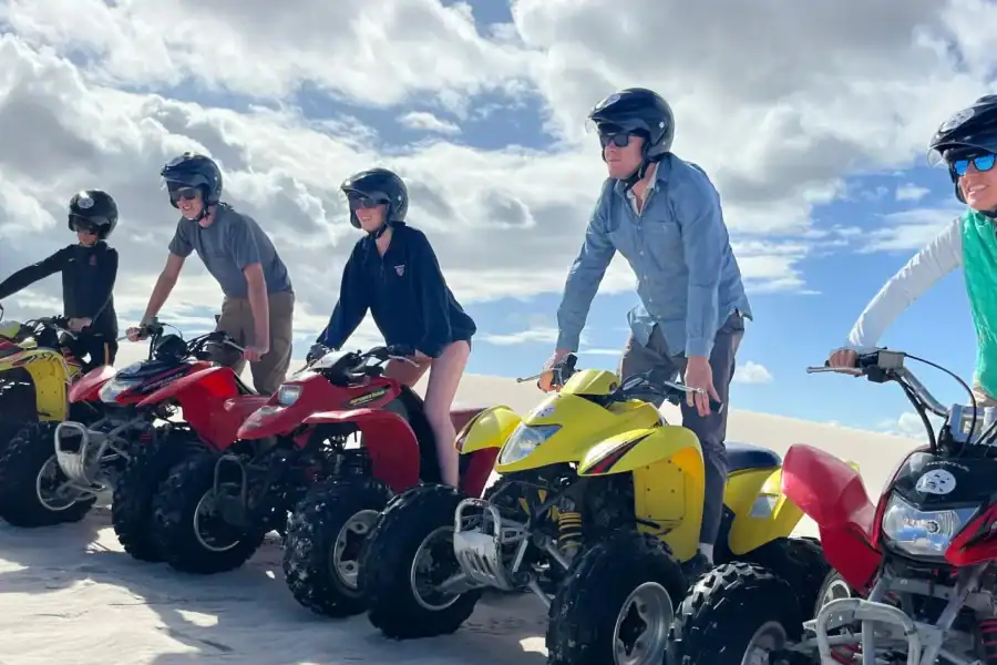 🕓Quad Biking& Sandboarding with Photos at Atlantis Dunes