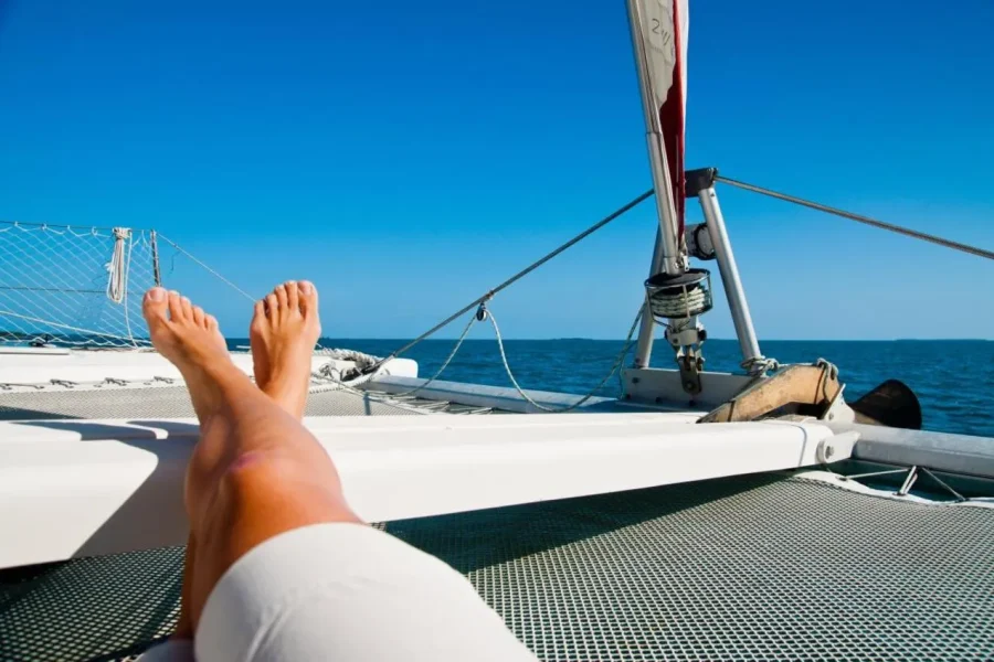 🕓Reunion Island: Relaxing catamaran cruise tour