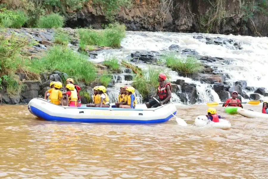 🕓Sagana: Rapids Camp White Water Rafting Adventure
