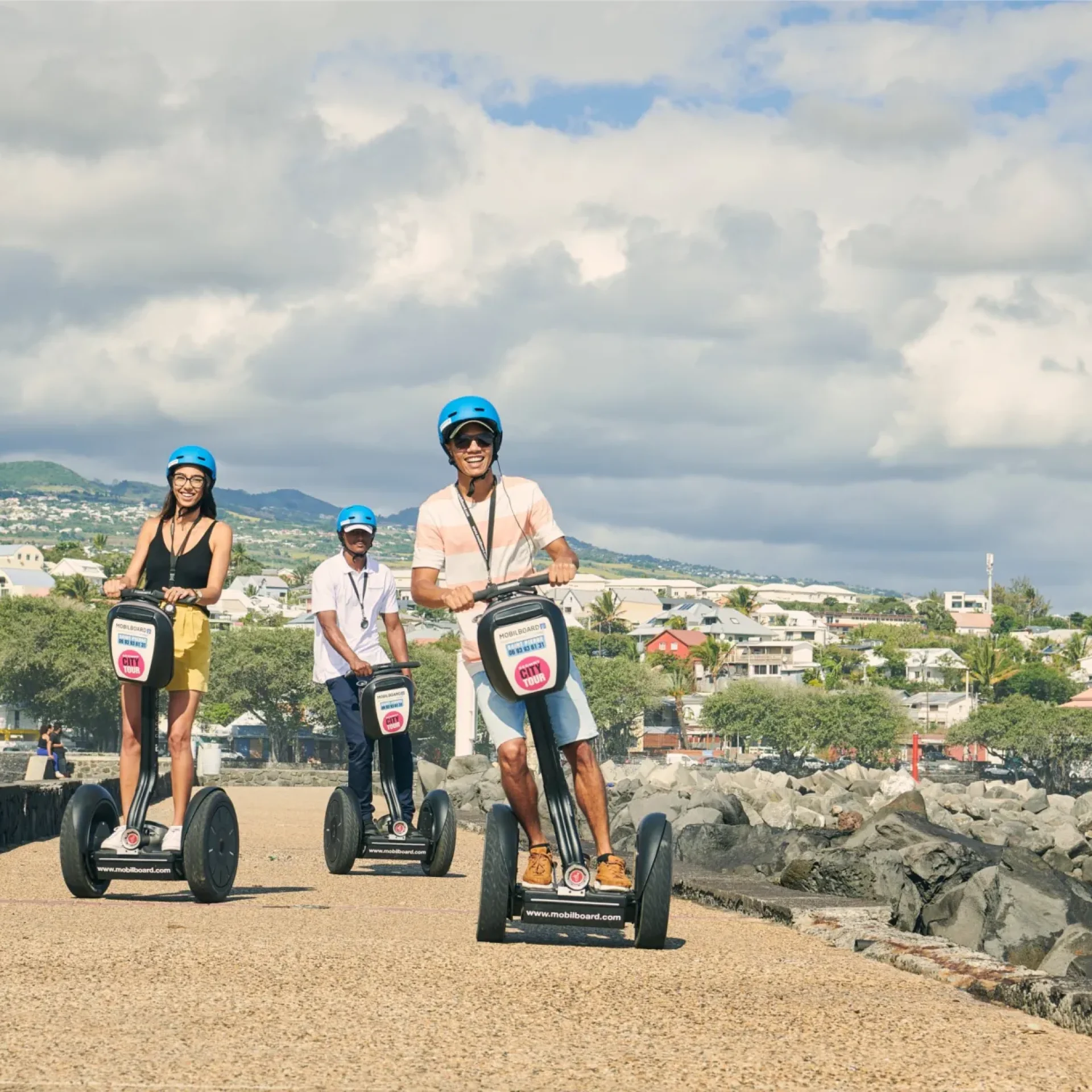 🕓Segway Saint Pierre Town Tour Reunion Island