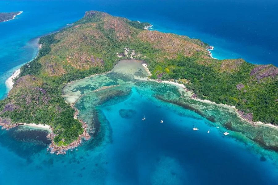 🕓Seychelles: St Pierre and Curieuse Catamaran Tour with Lunch