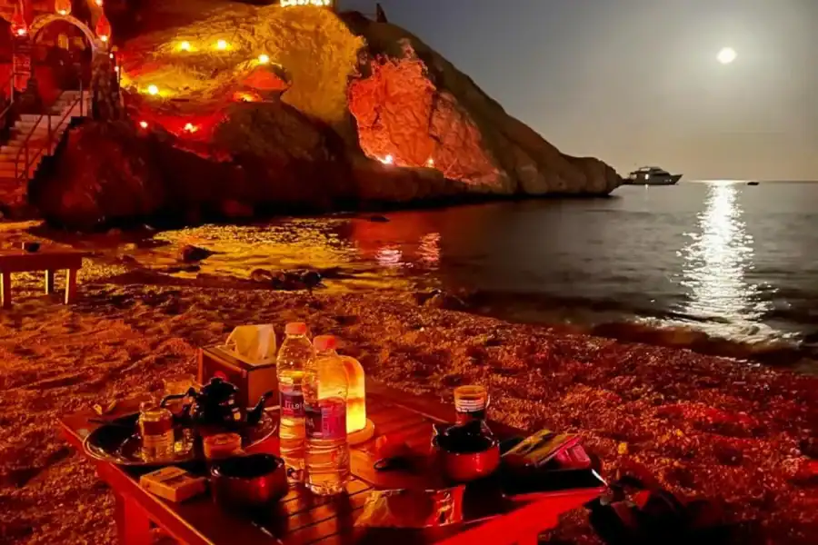 🕓Sharm: Basata Café w/Shisha, Light Bites& Soft Drink by Sea