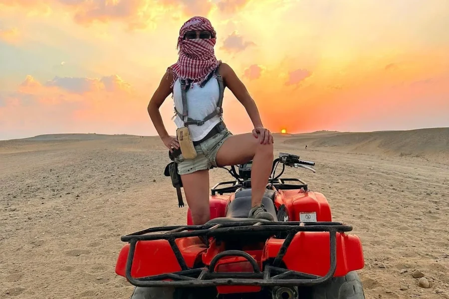 🕓Sharm El Sheikh: ATV Quad Bike Desert Safari Adventure