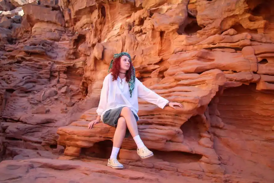 🕓Sharm El-Sheikh: Jeep Adventure to Blue Hole, Canyon& Dahab