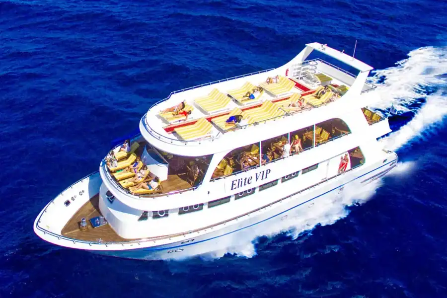 🕓Sharm el-Sheikh: Ras Mohammed Elite VIP Cruise and BBQ Lunch