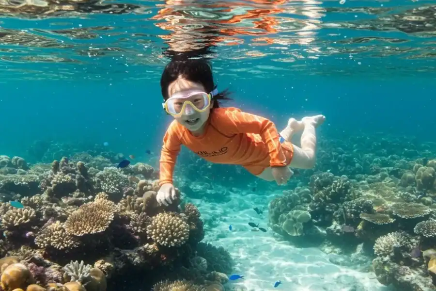 🕓Sharm: Ras Mohammed Snorkeling, Magic Lake& Stone Gate Tour