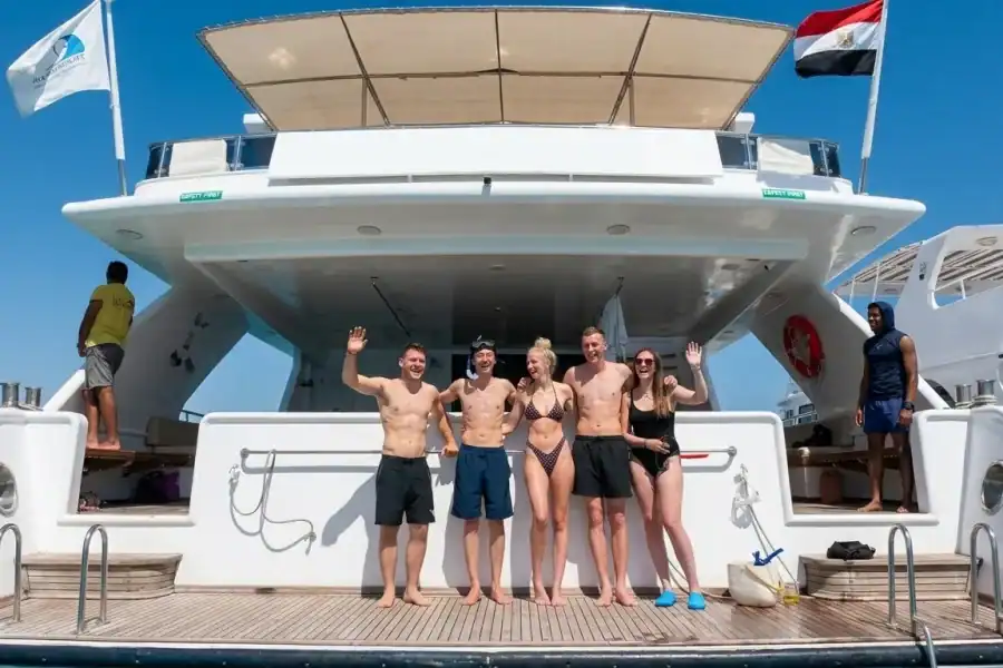 🕓Sharm: Small Group White Island& Ras Mohammed Boat Cruise
