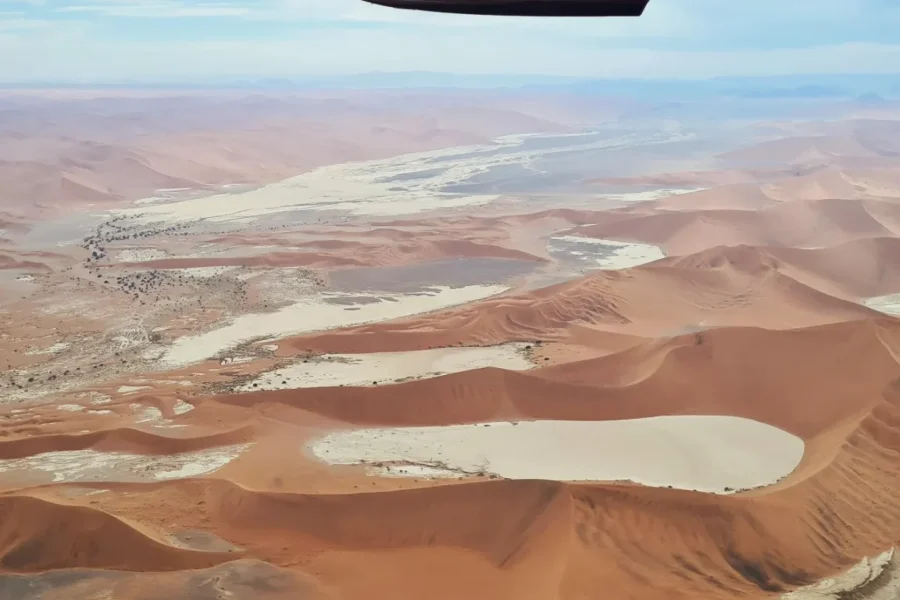 🕓Swakopmund: Scenic Flight over Sossusvlei, Desert& Coast