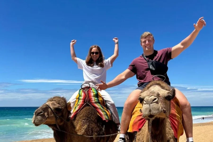 🕓Tangier: Cap Spartel, Hercules Caves& Camel Riding