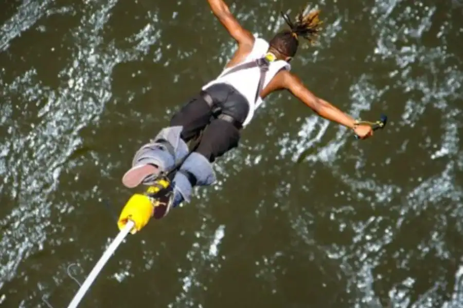 🕓Victoria Falls: Bungee Jump, Rhino Encounter, Falls Tour