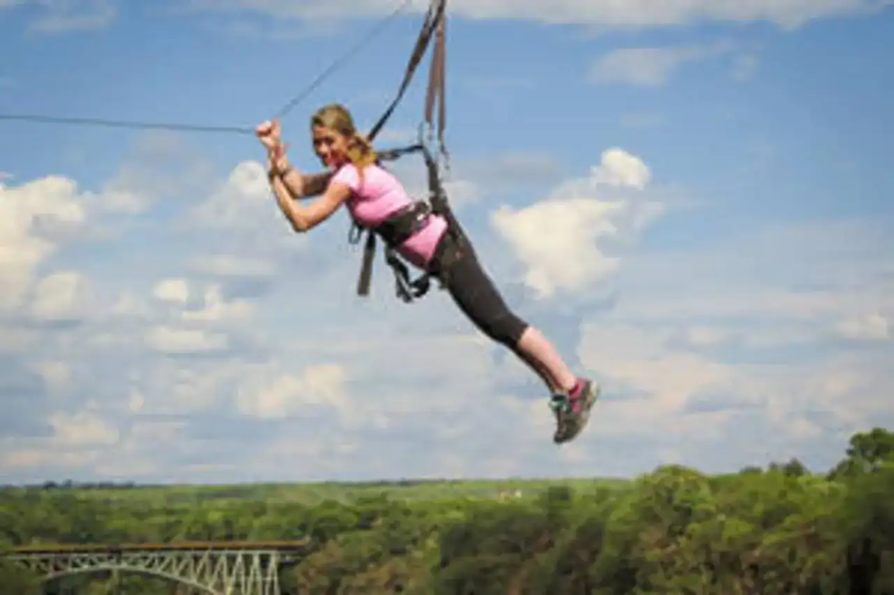 🕓Victoria Falls: Flying Fox Experience with Transfers