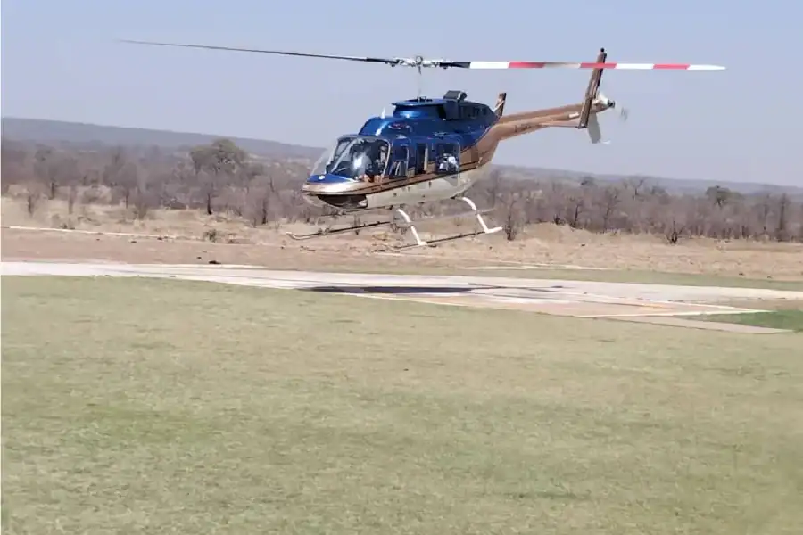 🕓Victoria Falls: Guided Tour& Helicopter Flight