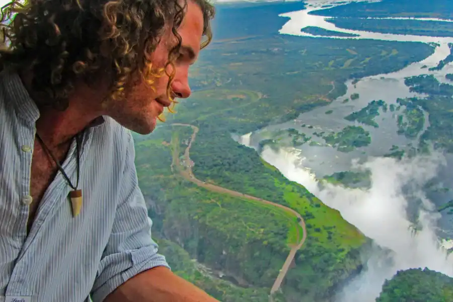 🕓Victoria Falls: Helicopter Flight with Transfers
