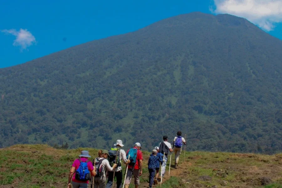 🕓Volcanoes National Park: One-Day Bisoke Hiking Adventure
