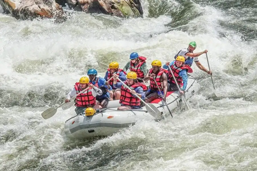 🕓Zambezi River Rafting with Lunch and Transfer