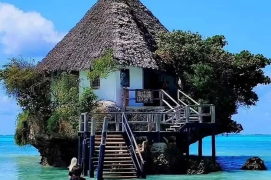 🕓Zanzibar: Dining Experience at The Rock Restaurant
