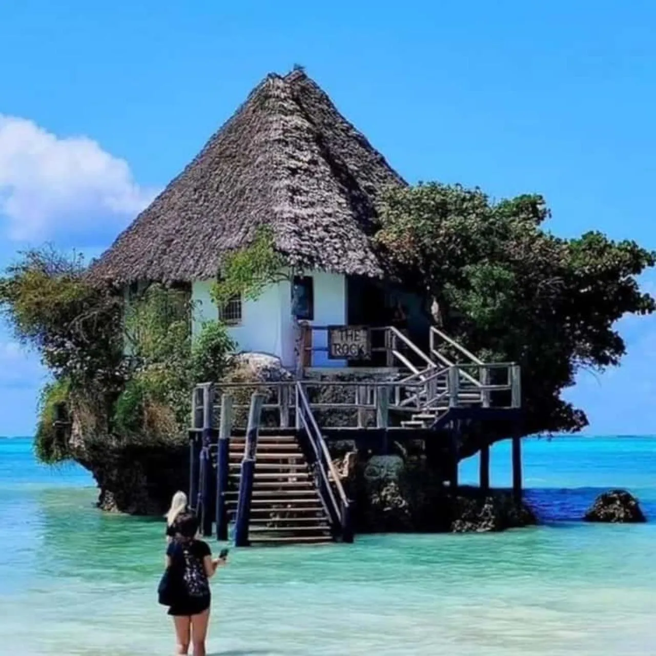 🕓Zanzibar: Dining Experience at The Rock Restaurant