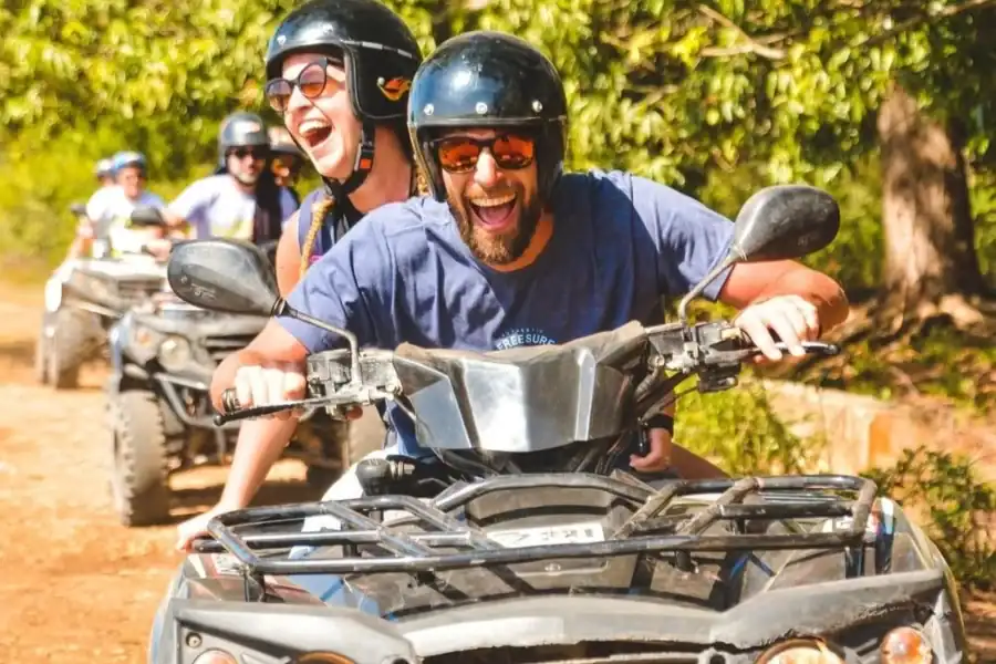 🕓Zanzibar: Quad Bike Adventure departing from Kendwa or Nungw