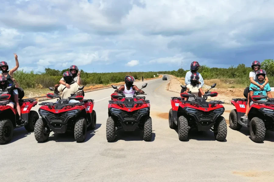🕓Zanzibar: Quad Bike Adventure from Kendwa or Nungwi