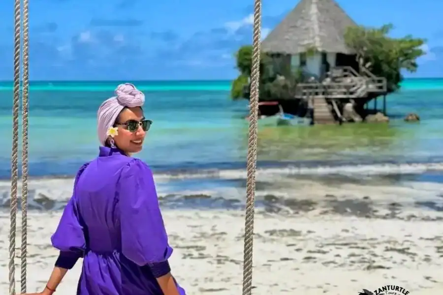 🕓Zanzibar: Salaam Cave, Kuza Cave& The Rock Restaurant