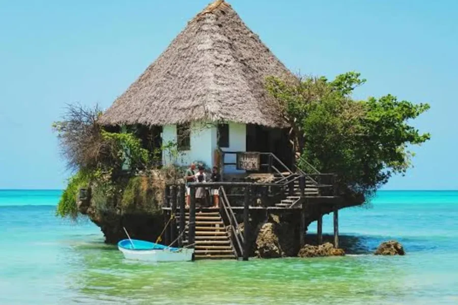 🕓"Zanzibar: The Rock Restaurant Ocean Dining Experience"
